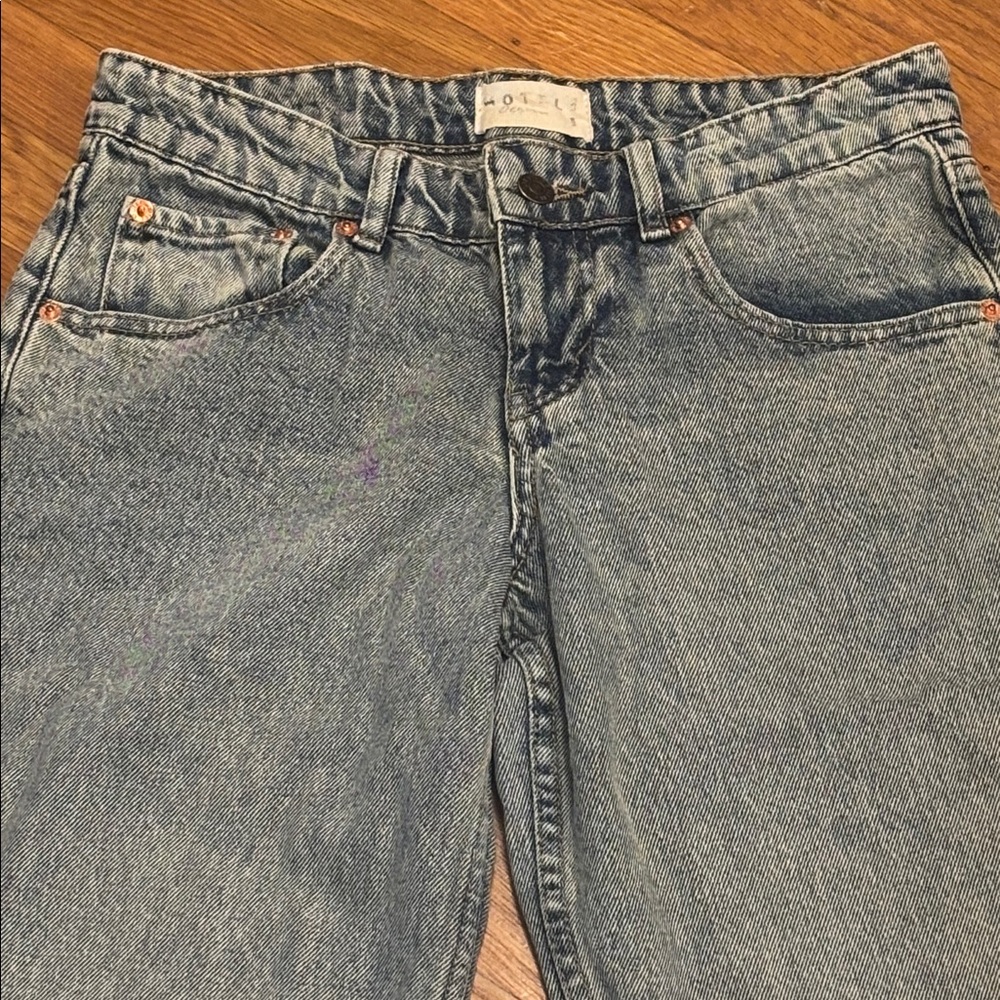 Motel Rocks Low Rise Parallel Jeans - Picture 2 of 8